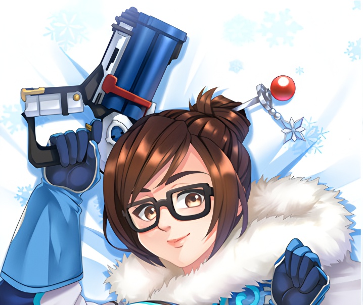 Mei - Overwatch Anime Dakimakura Japanese Hugging Body Pillow Cover